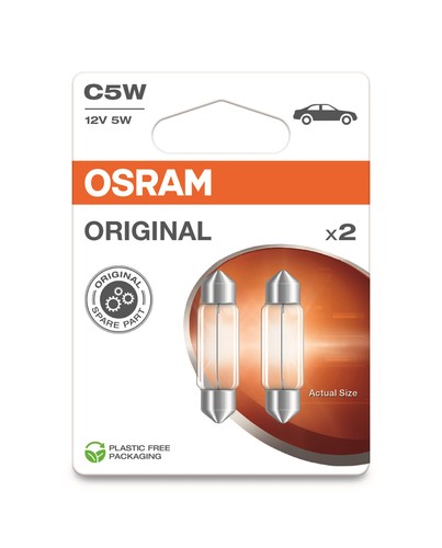 Osram original c5w 12v 2 - original, 12v,