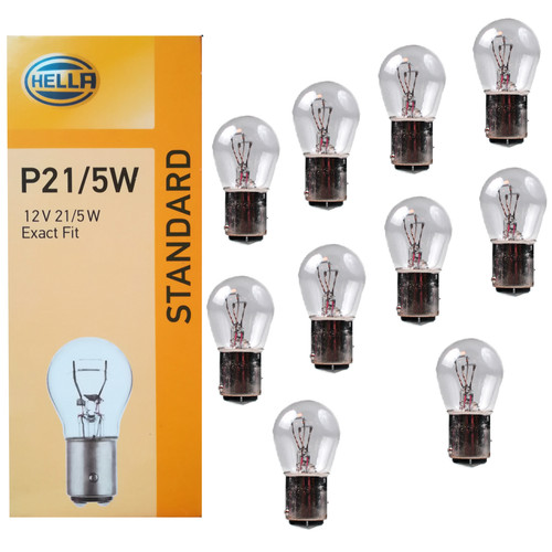 10x hella 12v - 21/5w, bay15d
