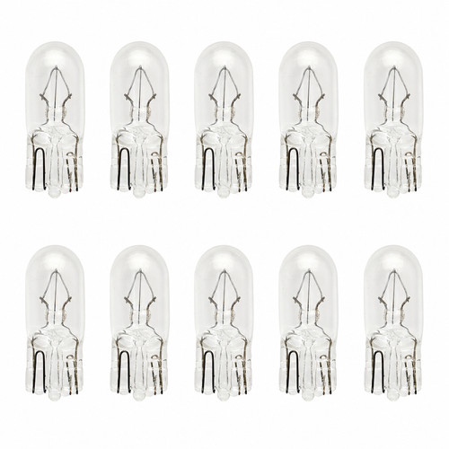 10x glühlampe t10 - t10, 3w