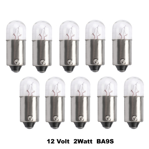 Stück 12v ba9s - 12v, 2w