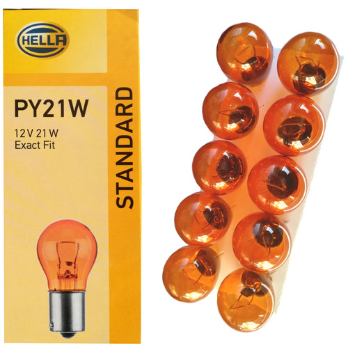 Stück hella 12v 21w - hella, py21w